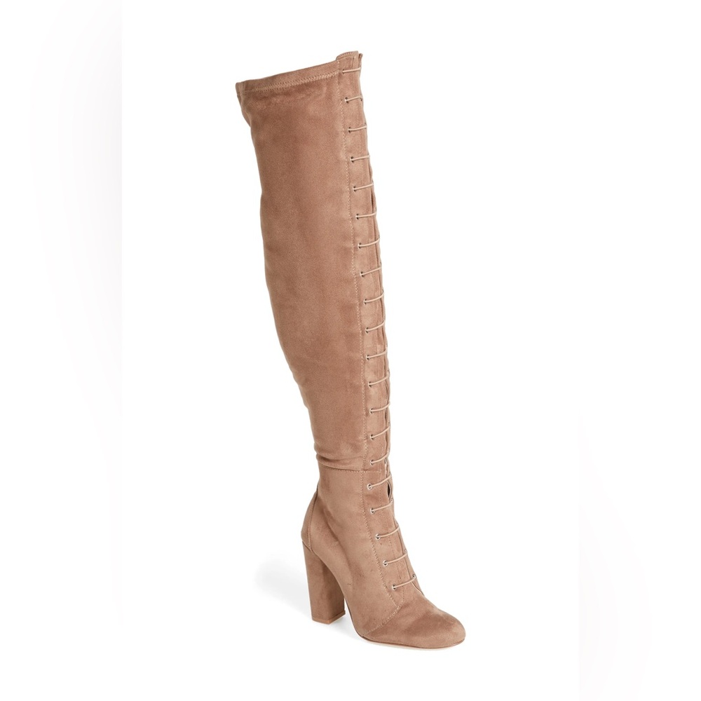 Chinese Laundry Tan Over-the-Knee Boots